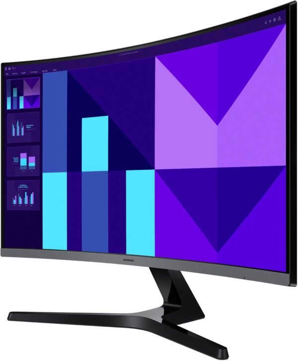 02770088-876d-41e2-aca7-a7e7a1b19f2c.jpg Samsung - 27" S39GD Series Curved FHD 100Hz Monitor with Built-in Speakers (HDMI, D-Sub) - Black