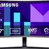 06b5b3db-478e-4088-b7c2-d962610e570c.jpg Samsung - 27" S39GD Series Curved FHD 100Hz Monitor with Built-in Speakers (HDMI, D-Sub) - Black