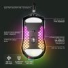 SteelSeries - Aerox 3 Super Light Honeycomb Wireless RGB Optical Gaming Mouse - Wireless - Onyx