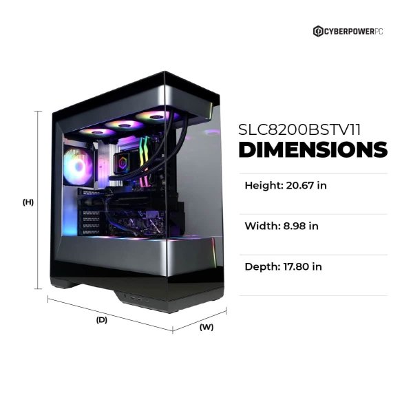 5a36cda3-2882-4200-b9f9-a6e2e7fb9c98.jpg CyberPowerPC - Gamer Supreme Gaming Desktop - Intel Core Ultra 9 285K - 64GB Memory - NVIDIA GeForce RTX 5070