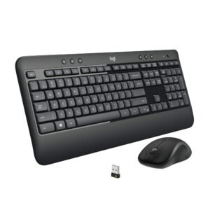 6215118_sd.jpg Logitech - MK540 Full-size Advanced Wireless Membrane Keyboard and Mouse Combo for PC - Black