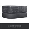 6395346_rd.jpg Logitech - ERGO K860 Ergonomic Full-size Wireless Keyboard for Windows and Mac with Palm Rest - Black