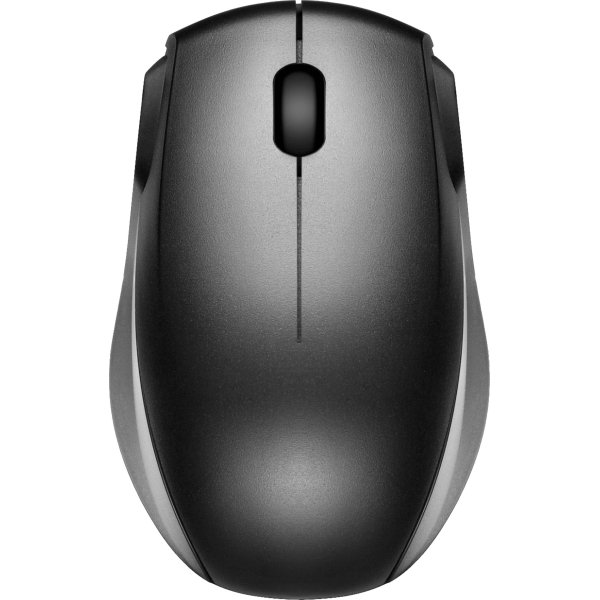 Best Buy essentials™ - Wireless Optical Standard Ambidextrous Mouse with USB Receiver - Wireless - Black