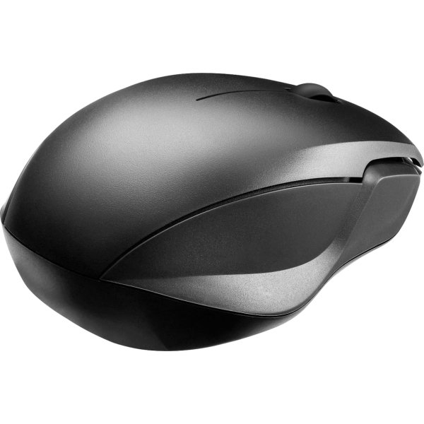 Best Buy essentials™ - Wireless Optical Standard Ambidextrous Mouse with USB Receiver - Wireless - Black
