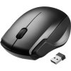 Best Buy essentials™ - Wireless Optical Standard Ambidextrous Mouse with USB Receiver - Wireless - Black