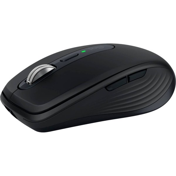 6539506_sd.jpg Logitech - MX Anywhere 3S Wireless Bluetooth Optical Fast Scrolling Mouse with Programmable Buttons - Wireless - Black