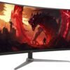 6573613_rd.jpg Acer - Nitro Gaming 34” Curved QHD 180Hz 1ms FreeSync Premium Gaming Monitor (DisplayPort, HDMI) - Black