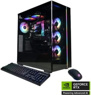 731e8d45-5e9b-4ccc-aba5-8a406ae05c23.jpg CyberPowerPC - Gamer Xtreme Gaming Desktop - Intel Core Ultra 7 265F - 32GB Memory - NVIDIA GeForce RTX 5060 Ti 16GB - 2TB PCIe 4.0 SSD - Black