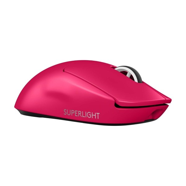 8366db33-f8c2-4fb7-bdc4-63a898606c76.jpg Logitech - G PRO X SUPERLIGHT 2 LIGHTSPEED Lightweight Wireless Optical HERO 2 Sensor 44 000 DPI Gaming Mouse with 8K Polling - Wireless - Magenta