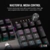 CORSAIR - K70 CORE RGB Mechanical Gaming Keyboard - Gray