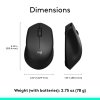 c09b47a5-12b5-4da3-9733-0c9bdef6ef62.jpg Logitech - M330 SILENT Wireless Optical Mouse with Quiet Clicks - Wireless - Black